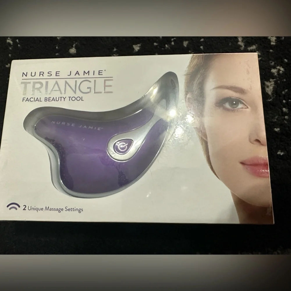 Nurse Jamie Triangle Handheld Lightweight Facial Beauty Tool Brand New